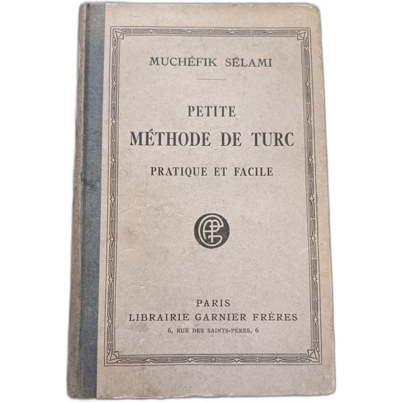 Petite méthode de turc ouvrage bilingue