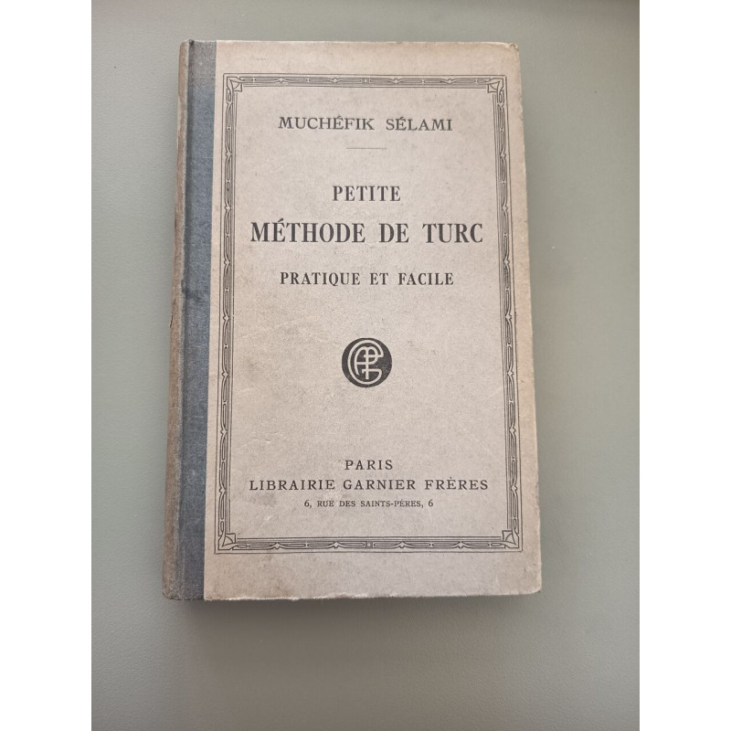 Petite méthode de turc ouvrage bilingue