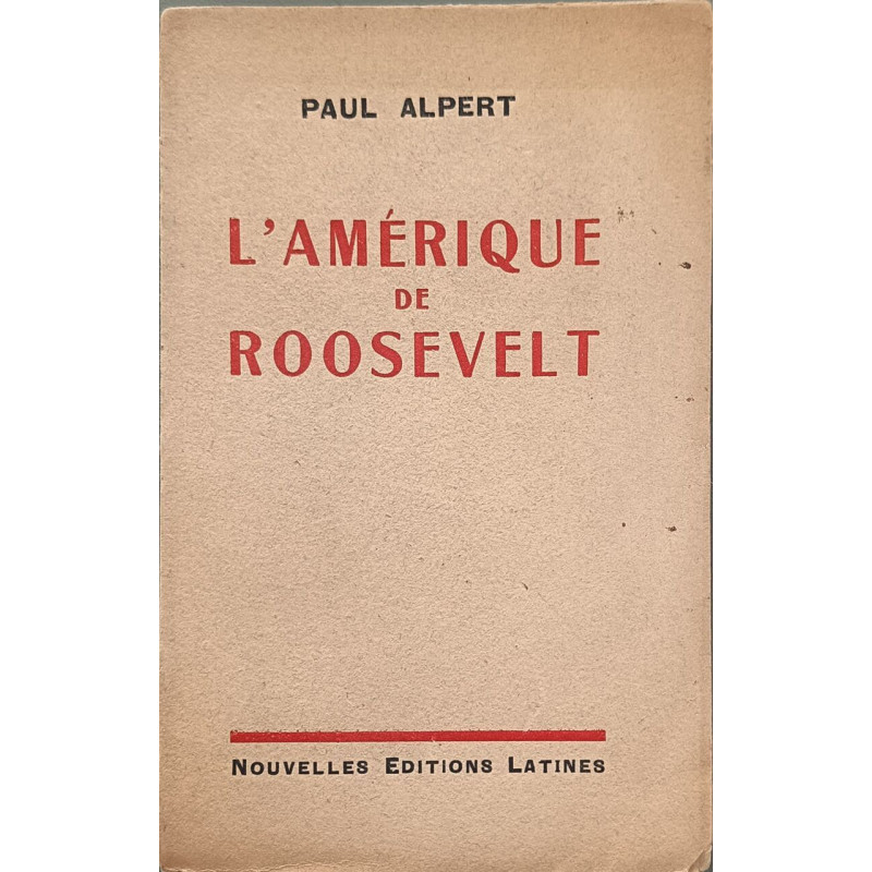 L'Amérique de Roosevelt