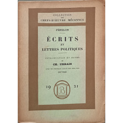 Écrits et lettres politiques avec un portrait gravé sur bois...