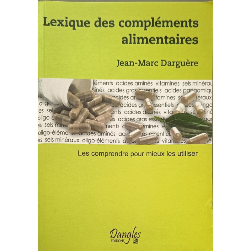 Lexique des compléments alimentaires