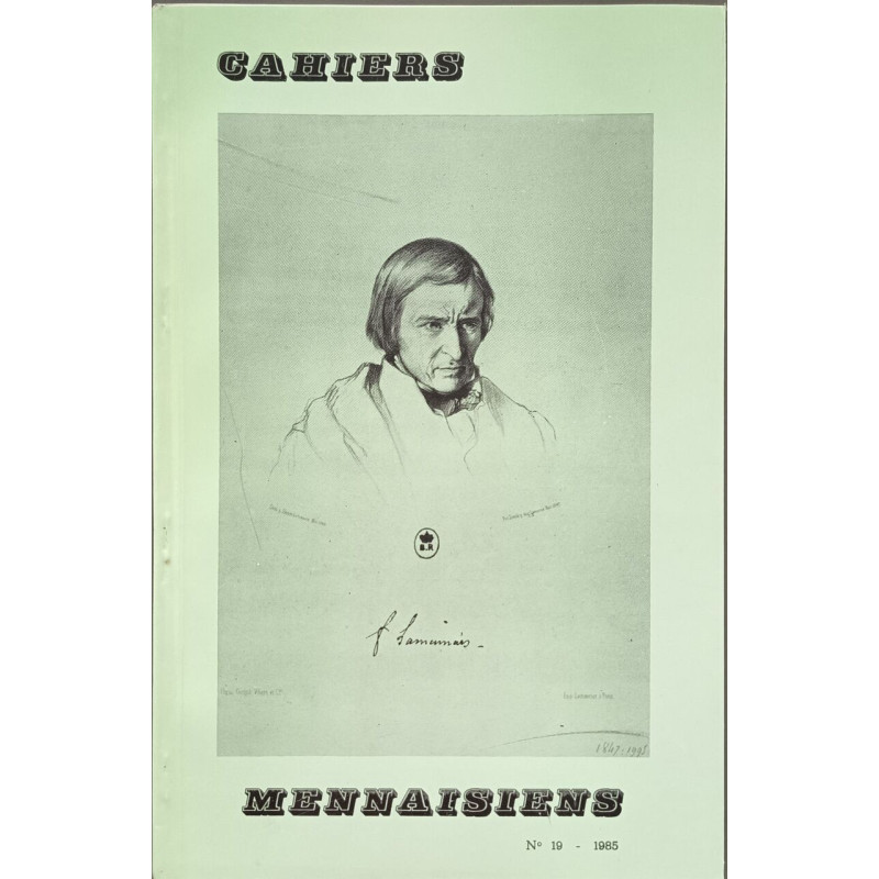 Cahiers Lamennais n°19 - 1985