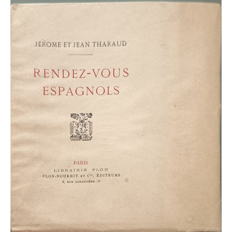 Rendez vous espagnols / EO numérotée Lafuma