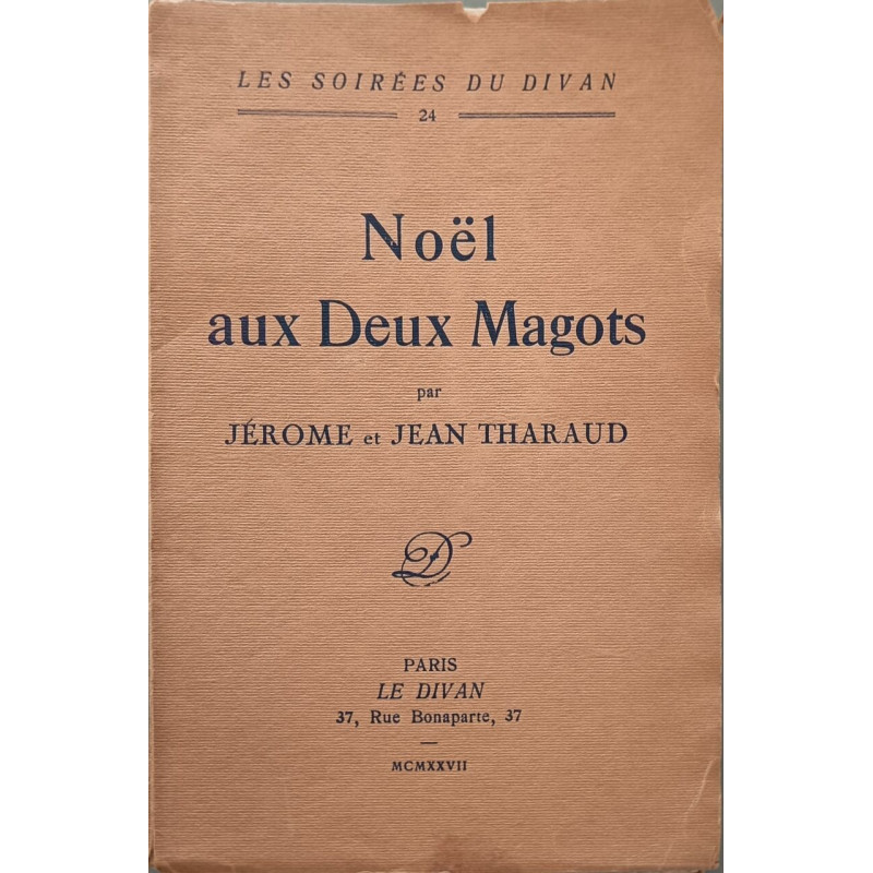 Noël aux Deux Magots exemplaire numéroté 110/800