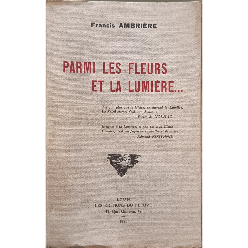 Parmi les fleurs et la lumière