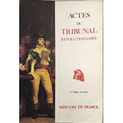Actes du Tribunal Révolutionnaire
