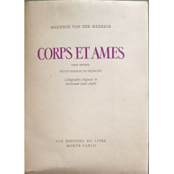 Corps et âmes T1 et 2 lithographies originales de Berthommé...