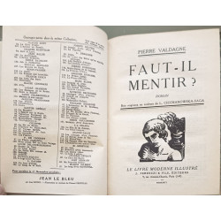 Faut-il mentir ? / bois originaux de L. Ciechanowka-saga