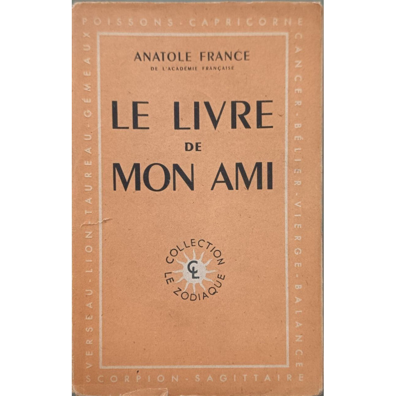 Le livre de mon ami