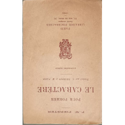 Pour former le caractère - traduit par C. Thirion et M. Paris...