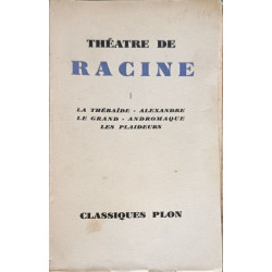 Théâtre de Racine Tomes 1 2 et 3