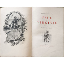 Paul et Virginie. Illustrations de Maurice Leloir