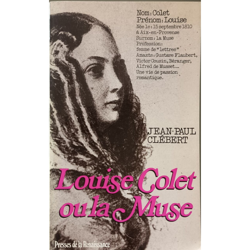 Louise colet / la muse