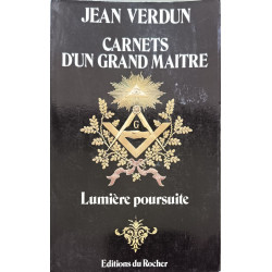 Carnets D'Un Grand Maitre. Lumiere Poursuite