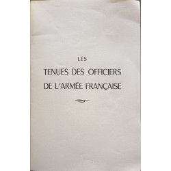 Tenues des officiers de l'armée française extraits de...