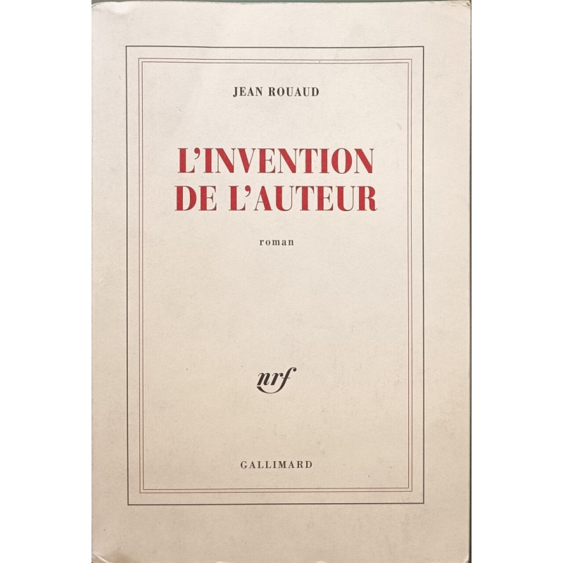 L'invention De L'auteur