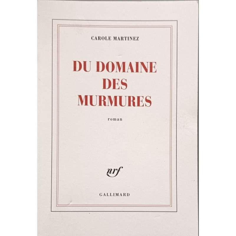 Du domaine des murmures