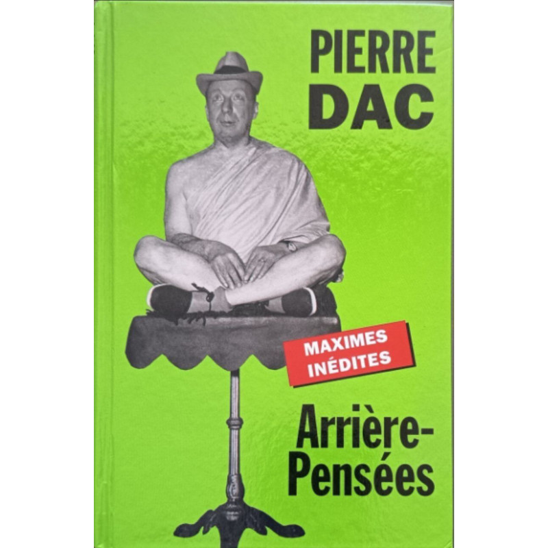 Arrière-pensées : Maximes inédit