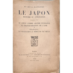Le Japon : histoire et civilisation. Tome VII. Le Japon comme...