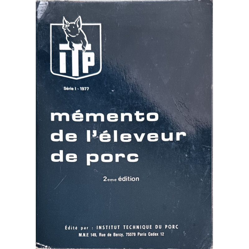 Mémento de l'éleveur de porc