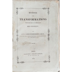 Histoire des transformations religieuses et morales des peuples