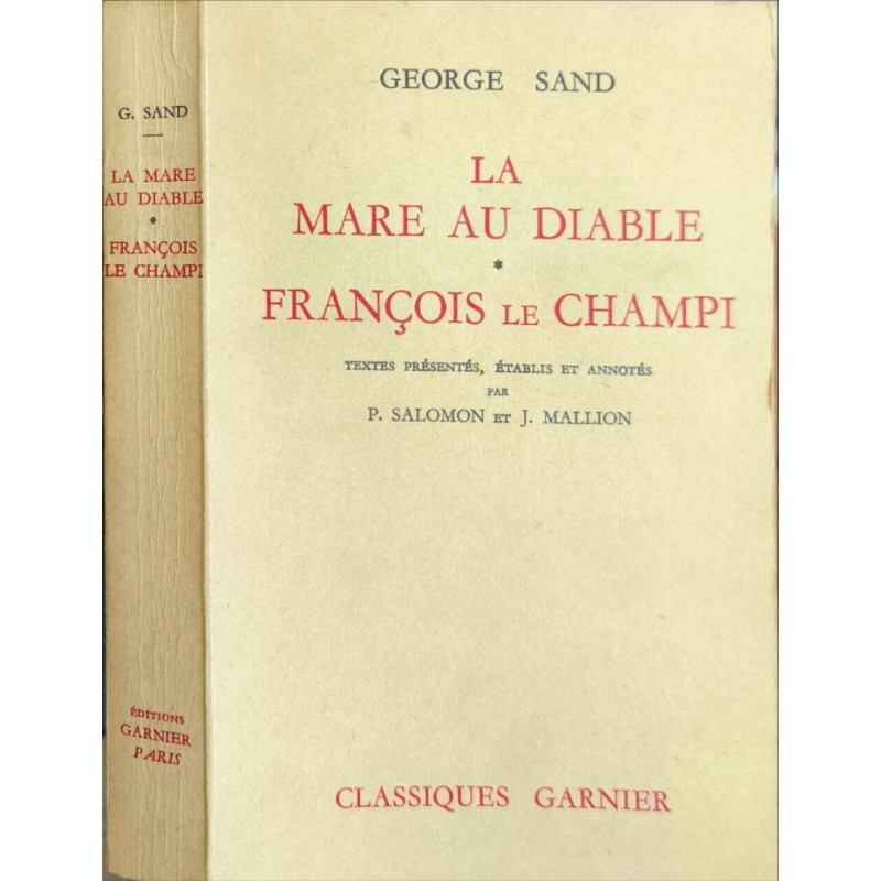 La Mare au diable. François le champi