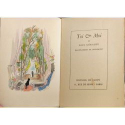 Toi et Moi - EO numérotée illustrations de dignimont