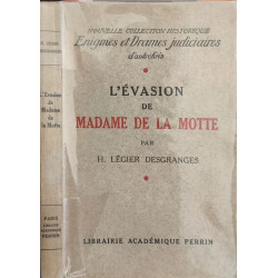 L'évasion de Madame de la Motte