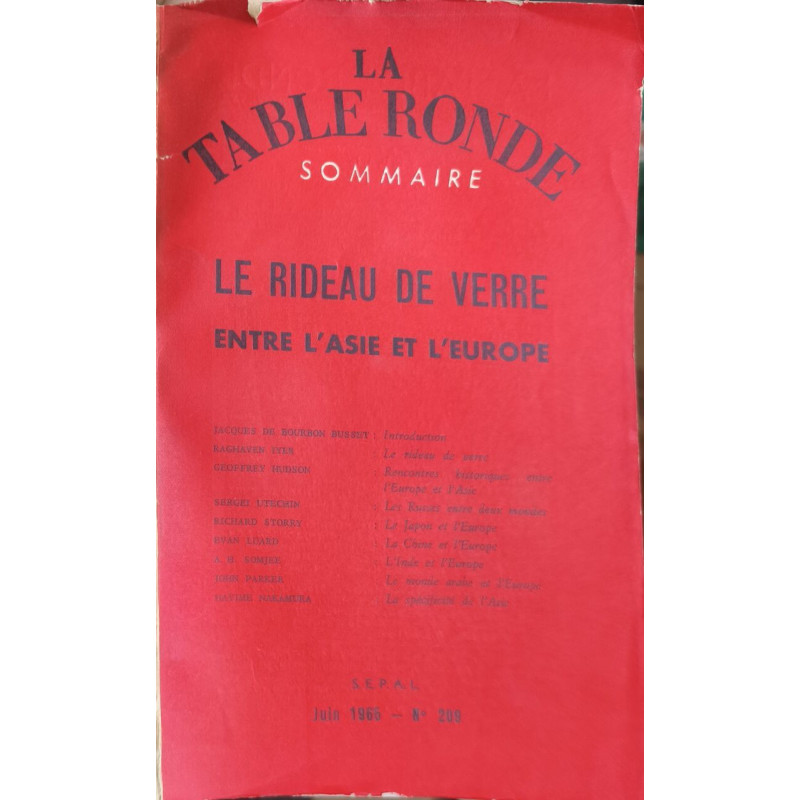 Le rideau de verre entre l'Asie et l'Europe n°209
