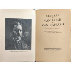 Lettres de Van Gogh à Van Rappard ouvrage orné de 15 plaches en...
