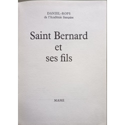 Saint Bernard et ses fils