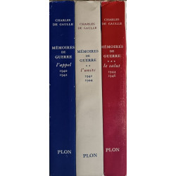 Mémoires de guerre Général de Gaulle