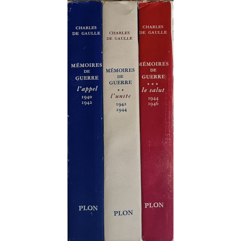 Mémoires de guerre Général de Gaulle