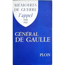 Mémoires de guerre Général de Gaulle
