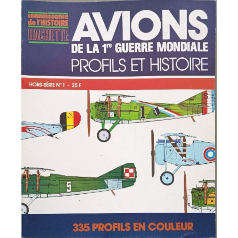Avions de la 1re Guerre Mondiale : Profils et Histoire