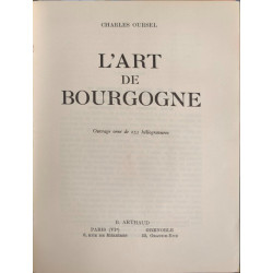 L'art de Bourgogne ( 253 héliogravures )