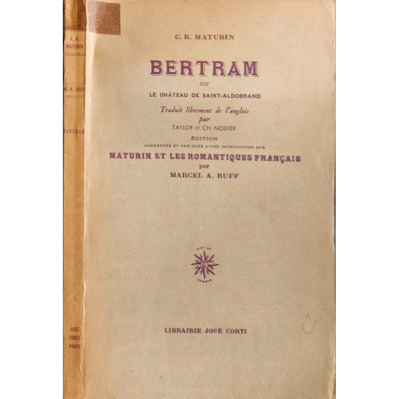 Bertram ou le château de Saint-Aldobrand