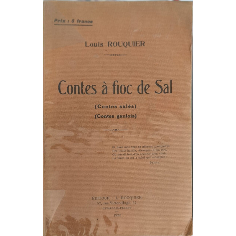 Contes à fioc de Sal ( contes salés) ( contes gaulois)