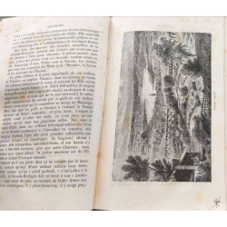 Géographie. La terre à vol d'oiseau tome 1 et 2 ( 176+194 gravures...