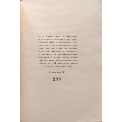 La Philosophie de Georges Courteline - numéroté 239/500