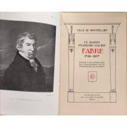 Le baron françois-xavier Fabre 1766-1837 ( 16 palnches)