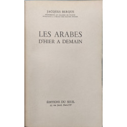 Les Arabes d'hier à demain