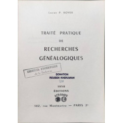 Traité pratique de recherches généalogiques