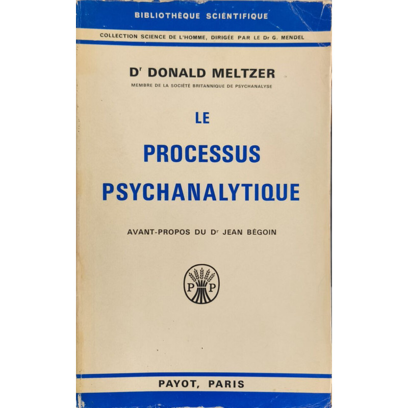 Le processus psychanalytique
