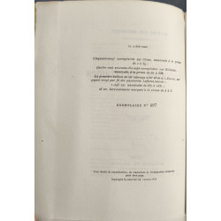 Histoires incertaines exemplaire numéroté