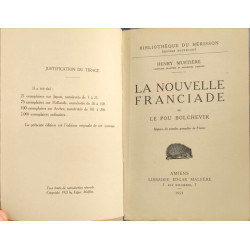 La Nouvelle Franciade ou Le Pou bolchevik histoire du premier...