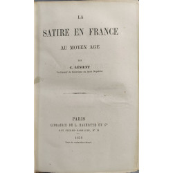 La Satire en France au Moyen Age