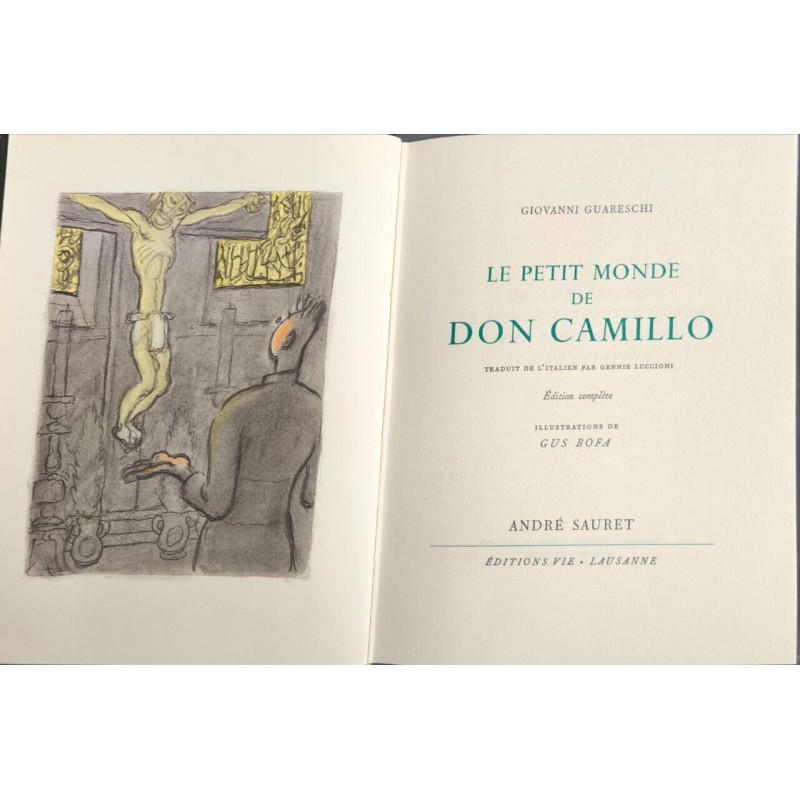 Le petit monde de Don Camillo 32 illustrations de Gus Bofa