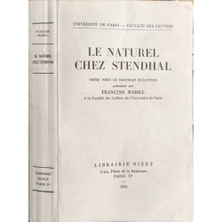Le naturel chez Stendhal