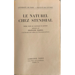 Le naturel chez Stendhal